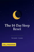The 14-Day Sleep Reset #F333